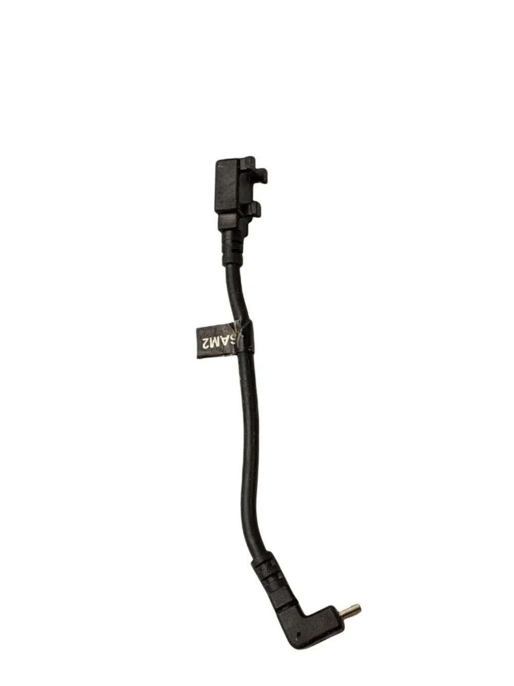 Right-Angle Micro USB Male To Female Extension Cable Adapter Black 6.5 Inches Lo